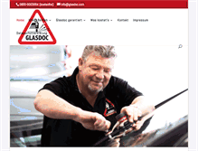 Tablet Screenshot of glasdoc.com